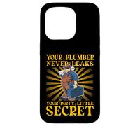 Votre Plombier ne divulgue jamais Votre Petit Secret Sale Coque pour iPhone 15 Pro
