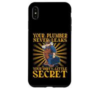 Votre Plombier ne divulgue jamais Votre Petit Secret Sale Coque pour iPhone XS Max