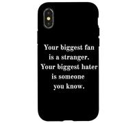 Votre Plus Grand Fan est Un étranger. Le haineur Que Vous Connaissez. Sage Coque pour iPhone X/XS