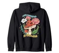 Votre potentiel est Un Graphique de Champignon Mignon sans Fin Sweat à Capuche
