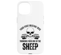 Votre première Erreur a été de Penser Que j'étais l'une des salles de Gym Sheep Coque pour iPhone 15