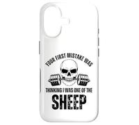 Votre première Erreur a été de Penser Que j'étais l'une des salles de Gym Sheep Coque pour iPhone 17