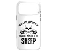 Votre première Erreur a été de Penser Que j'étais l'une des salles de Gym Sheep Coque pour iPhone 17 Pro Max