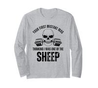 Votre première Erreur a été de Penser Que j'étais l'une des salles de Gym Sheep Manche Longue