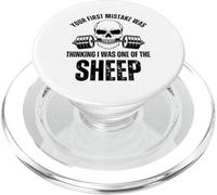 Votre première Erreur a été de Penser Que j'étais l'une des salles de Gym Sheep PopSockets PopGrip pour MagSafe