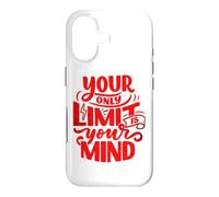 Votre Seule Limite est Votre Esprit Auto-Assistance estime l'amour et Le Soutien Coque pour iPhone 17