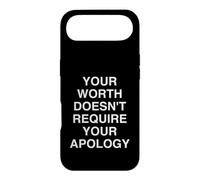 Votre Valeur ne nécessite Pas Votre apologie Coque pour iPhone Air