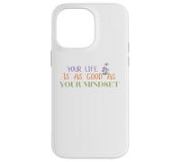 Votre Vie est Aussi Belle Que Votre état d’Esprit Jardin des Coque pour iPhone 14 Pro Max