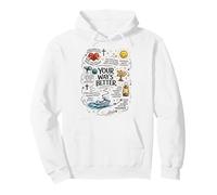 Votre Voie est la Meilleure Source d'inspiration pour la Foi chrétienne Sweat à Capuche