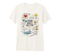 Votre Voie est la Meilleure Source d'inspiration pour la Foi chrétienne T-Shirt Haut de Gamme