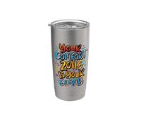 Votre zone de confort est votre ennemi Inspirations Gobelet isotherme en acier inoxydable double paroi