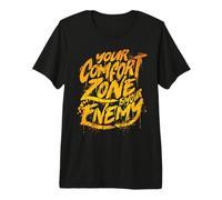 Votre Zone de Confort est Votre Ennemi Inspirations T-Shirt Haut de Gamme