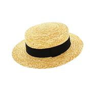 votrechapeau - Chapeau Paille - Canotier - Véritable (49 cm)