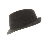 votrechapeau - Chapeau Trilby - Petit Bord - Parma - Noir - Tour de tête 52