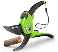 VOTREK Sécateur de Jardin Bypass Pro 21,5 cm - Pour Mains Fragiles avec Réglage Progressif, Lame SK5 & Ressort Intégré - Secateur et Ciseaux Jardinage pour Rosiers et Fruitiers -Un Cadeau Jardin Idéal