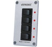 Votronic - Panneau électrique VOTRONIC Modèle - Panel 4 S - 4 interrupteurs