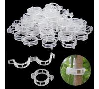 Votvlog 100 pcs Plant Clips, Tomato Hook Plant Clips Tomato Climbing Support Plant Clips for Climbing Plant Support for Holding Garden Plants Flowers Vegetables Fruits