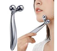 Votvlog 3D Rouleaux Massage des Visage, Rouleau de Massage Rotatif à 360 °, Face Lifting Serrage Cou Massage Instrument Outil, Pour visage, Tonifiant, Anti-rides, Raffermissant, Relaxation Musculaire