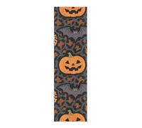 voucong Bande antidérapante antidérapante pour skateboard Motif léopard Orange 83 x 22,9 cm