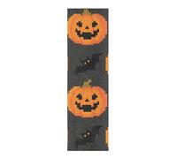 voucong Bande antidérapante Halloween Pixel Pumpkin Griptape indéchirable pour scooter 83 x 22,9 cm Papel de lija para patinetas