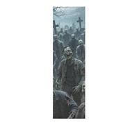 voucong Bande antidérapante pour skateboards Halloween Zombies 83 x 22,9 cm