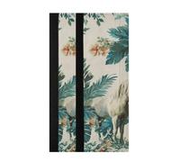 voucong Couvre-poignée de réfrigérateur Tropical Pony Blu Ray blanc cassé pour décoration d'intérieur pour garder les appareils de cuisine propres, taches et empreintes digitales pour réfrigérateur