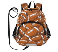 voucong Cute Ears Cartoon Sports Football Toddler Day Backpack Leash Little Girls Anti-Lost Custom Daycare Bag For Toddler with Reflective Strip