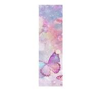 voucong Dreamy Butterflies Bande antidérapante colorée pour skateboard et scooter 83 x 22,9 cm