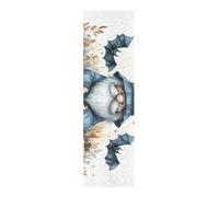 voucong Happy Halloween Gnome Design Grip Tape pour skateboards Antidérapant Grip Tape Scooter 83 × 22,9 cm Papel de lija para patinetas