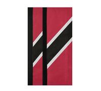 voucong Housse de poignée de porte de réfrigérateur motif drapeau de Trinité-et-Tobago - Décoration de cuisine - Garde les appareils propres des taches et des rayures - Pour lave-vaisselle