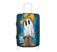 voucong Housse de protection élastique résistante aux rayures pour valises de voyage, convient aux bottes de fantômes étranges de 45,7 à 81,3 cm, Bottes Weird Ghosts, M 22-24 in, Classique