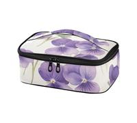 voucong Sac à déjeuner Nouveau-Brunswick Violet Violet Beauté Fleur Camping Sac fourre-tout grande capacité Bulto para comida Trabajo
