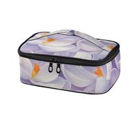 voucong Sac à déjeuner pour femme Manitoba Prairie Crocus Beauty Flower Sac de randonnée Bolsa Termica para comida Caliente
