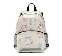 voucong Sac à dos de voyage en forme de chat de badminton pour enfants avec laisse pour enfants - Sacs à livres pour enfants d'âge préscolaire mochilas escolares para ni ? as de 5 a?os