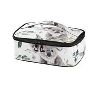 voucong Sacs à déjeuner pour adultes Motif koala mignon gris papillon sac isotherme étanche lonchera de Mujer para el Trabajo