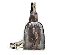 voucong Trendy Zuofei0033_3d_wooden_wall_with_animal_horse_running_out_in_a_ph_a368492f-c072-4725-9ea1-0c9b949a1032 sac banane noir imperméable en cuir pour sac à dos de jour, Zuofei0033