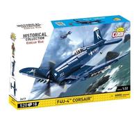 Cobi Jouets de construction F4U-4 Corsair Avion de chasse Collection historique