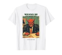 Voulez-Vous être célèbre ? (Déclaration de désintoxication numérique Anti-médias Sociaux) T-Shirt