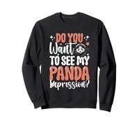 Voulez-Vous Voir Mon Impression Panda ? Sweatshirt