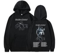 Voulkco Sweat À Capuche Unisexe Tokio Rock Hotel The Tour 2025 Merch Harajuku Décontracté Pullover Hommes Femmes Mode Hip Hop Streetwear Sweat À Capuche Automne-Hiver-Black||XX_l
