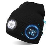 VOUNEDA Bonnet de Musique Bluetooth avec LED - Bonnet Lumineux à LED - Bonnet Bluetooth 5.0 - avec lumière LED - Haut-Parleur stéréo intégré et - pour Le Sport et l'extérieur