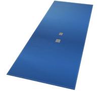 VOUNOT® Bâche piscine 8x14m avec oeillets alu et filet d'écoulement - Double couche - Polyéthylène 160g/m² - Couverture étanche