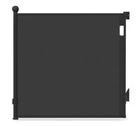 VOUNOT® Barrière de sécurité rétractable 180x96cm noir - Double verrouillage à une main - Filet de protection extensible