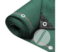 vounot® Brise Vue Occultant en HDPE 230g/m² avec Attaches et Clips de Fixation Protection Rayons UV Résistant aux Déchirures et au Vent Protection pour Jardin Balcon 1x20m Vert