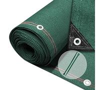 vounot® Brise Vue Occultant en HDPE 230g/m² avec Attaches Protection Rayons UV Résistant aux Déchirures et au Vent Protection pour Jardin Balcon 1x10m Vert