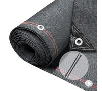 vounot® Brise Vue Occultant en HDPE 230g/m² avec Attaches Protection Rayons UV Résistant aux Déchirures et au Vent Protection pour Jardin Balcon 1.5x20m Anthracite