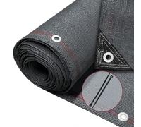 vounot® Brise Vue Occultant en HDPE avec Attaches et Clips de Fixation Protection Rayons UV Résistant aux Déchirures et au Vent Protection pour Jardin Balcon 230g/m² 1.8x10m Anthracite