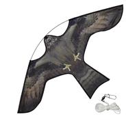 VOUNOT® Cerf volant anti oiseaux effaroucheur sans mat Faucon modele F