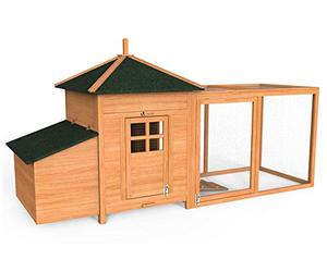 vounot Grand Poulailler en Bois avec Pondoir Et Perchoir