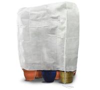 vounot® Housse Hivernage Plante avec Cordon de Serrage et Zipper Voile d’Hivernage en Polypropylème 150g/m² Housse de Protection pour Plantes Réutilisable Résistant 250x360cm